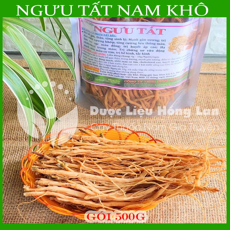 ✅ 500g ngưu tất nam sấy khô loại 1