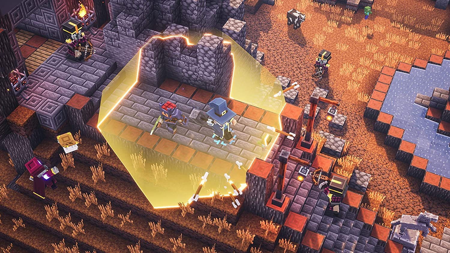 Băng Game 2ND Minecraft Dungeons Hero Edition cho máy Nintendo Switch