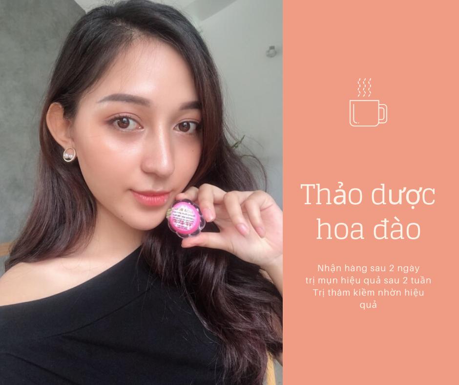 Combo 3 hộp kem mụn thảo dược Hoa Đào