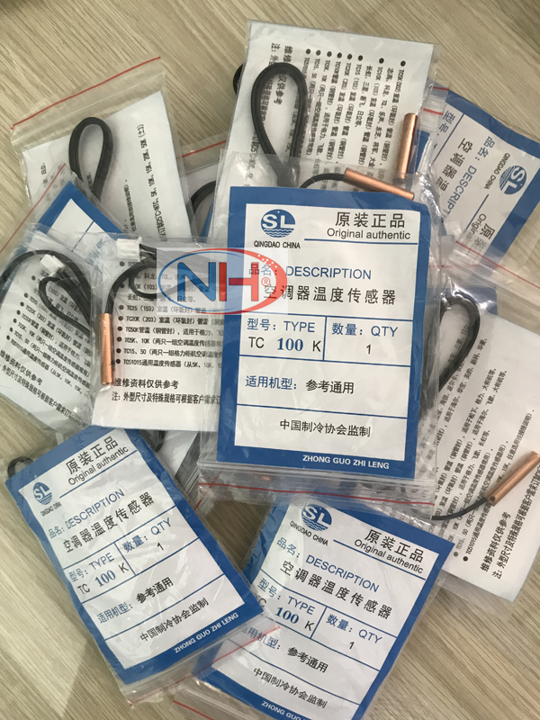 Đầu dò dàn lạnh, Sensor nhiệt điều hòa đầu đồng 100K