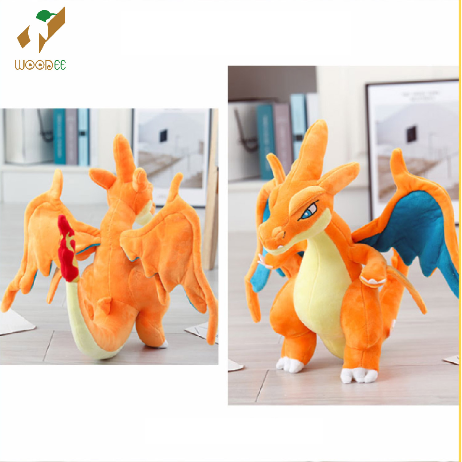 Gấu bông pokemon Mega Lizadon 40cm