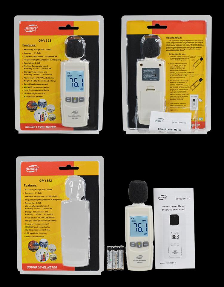 Máy Đo Độ Ồn Âm Thanh BENETECH GM1352