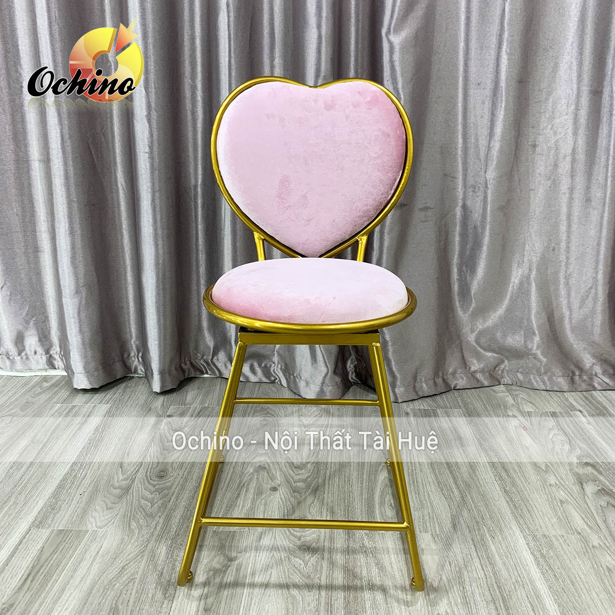 ( FREE SHIP ) GhếTim Trang Điểm, ghế Chụp hình, Ghế TRang Trí Hàng Nhập Khẩu ( Có Video Mô Tả)