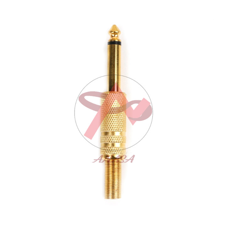 Jack đực nối micro 6ly mạ vàng