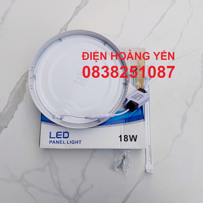 ĐÈN LED ỐP TRẦN NỔI TRÒN 18W SIZE 8 INCH