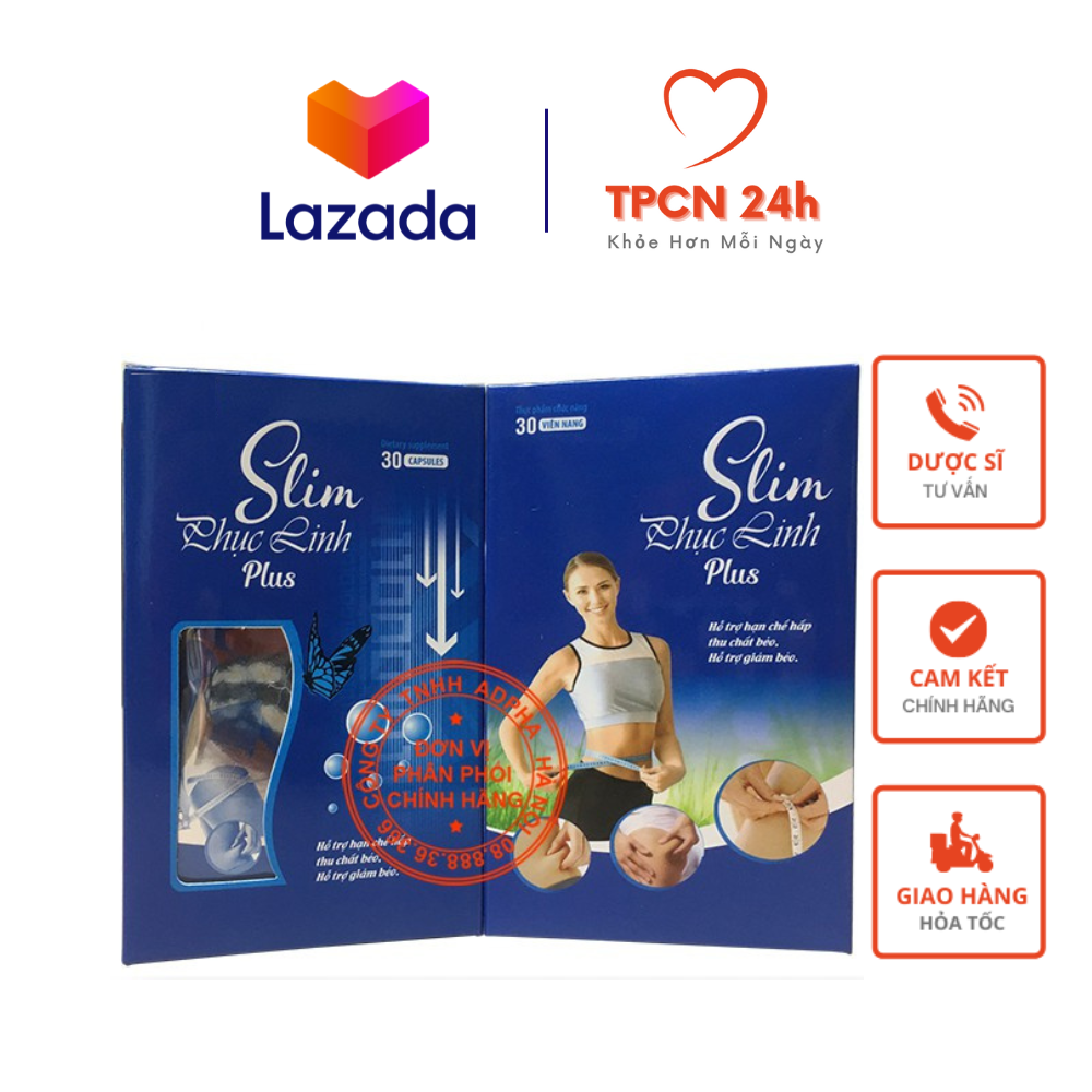 Giảm cân Slim Phục Linh Plus