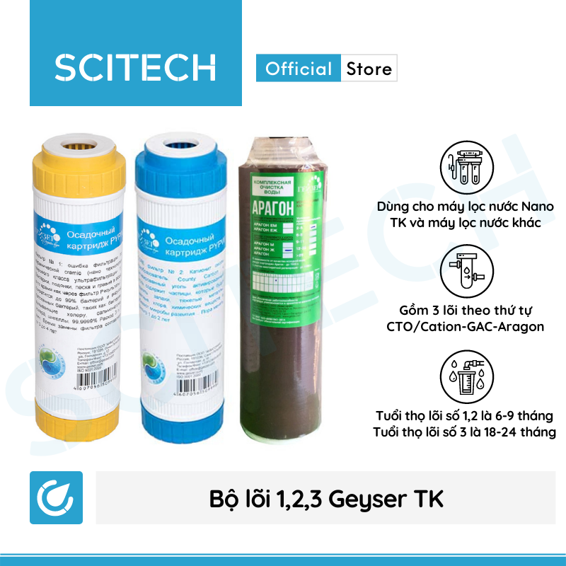 Máy lọc nước Nano Geyser TK6