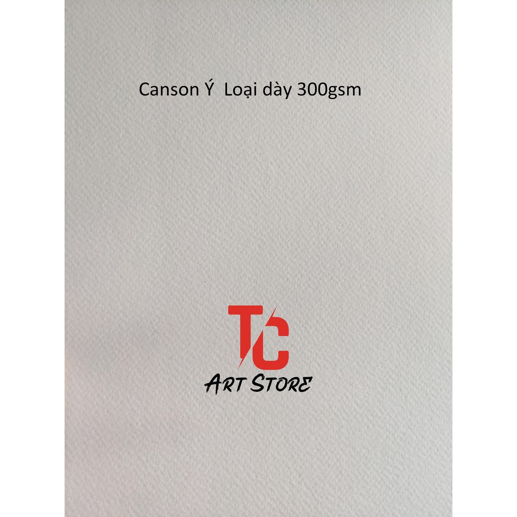 Giấy Canson Ý 300Gsm Khổ A3/ A4/ A5