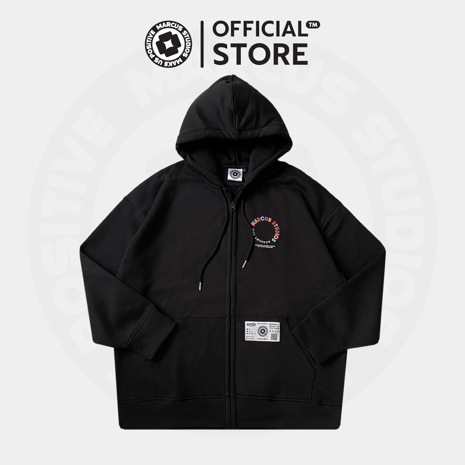 Palettes zip hoodie marcus