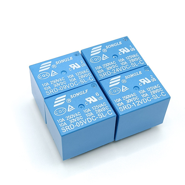 Relay ( Rờ Le) 3V - 5V - 12V - 24V - 5 chân SongLe