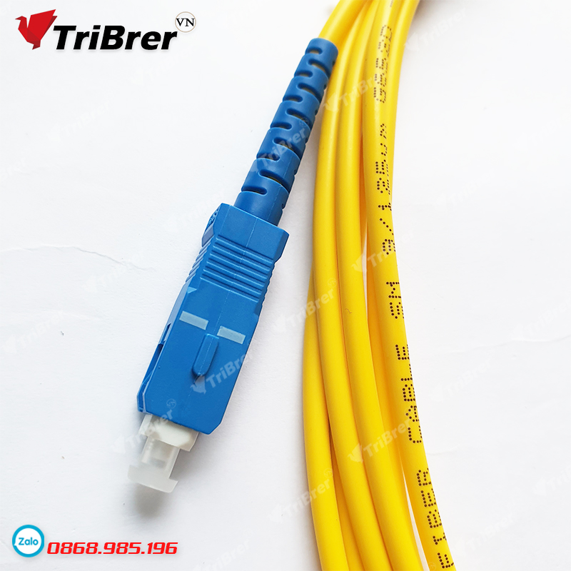 Dây nhảy sợi quang SC-SC chuẩn UPC chiều dài 3M