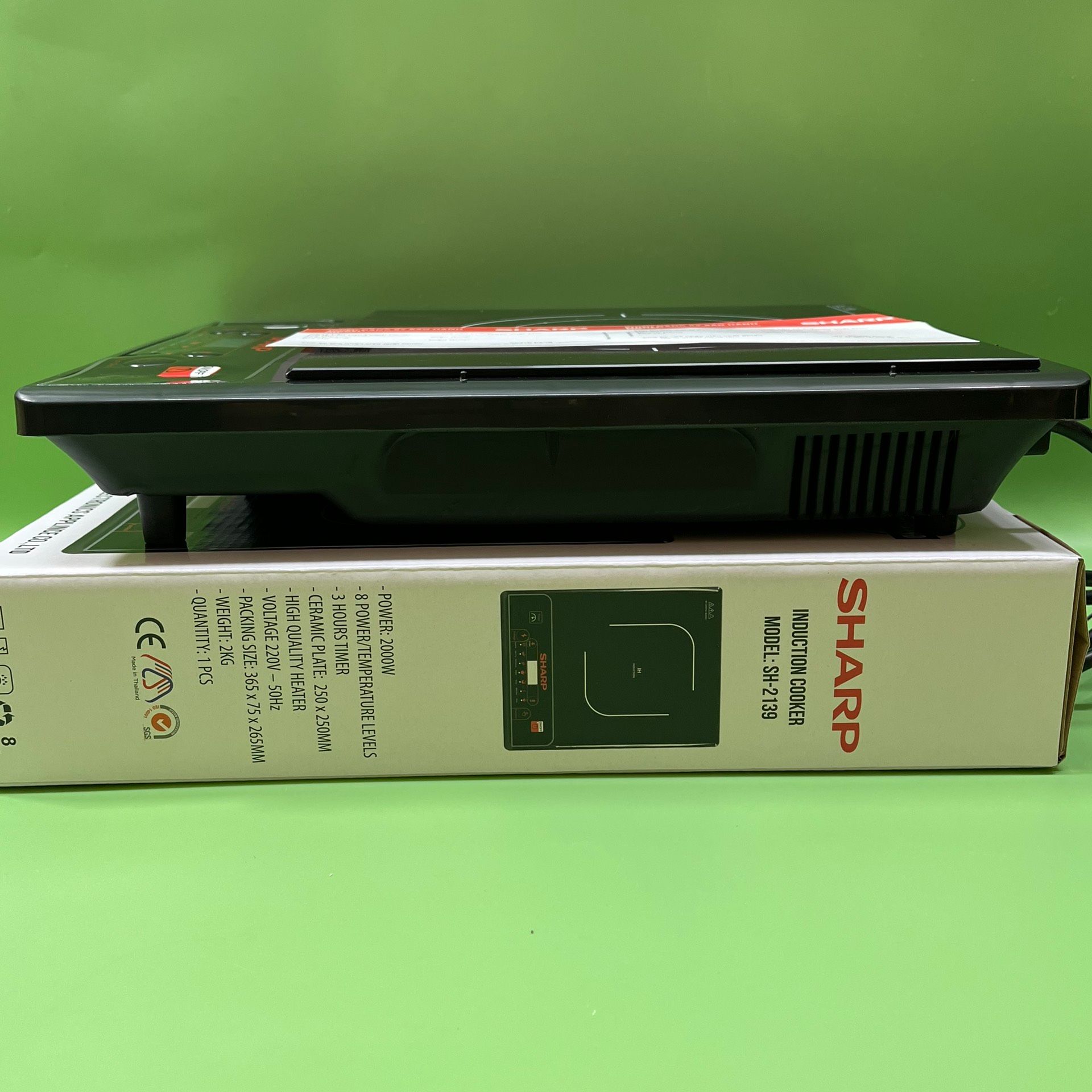 Bếp điện từ đơn sharp SH-2139-thái lan-mới 100%-công suất 2000W - mẫu mới
