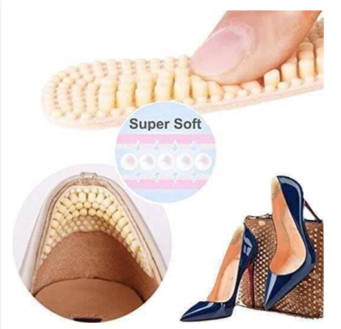 Set 2 Miếng lót giày silicon 4D chống đau chân