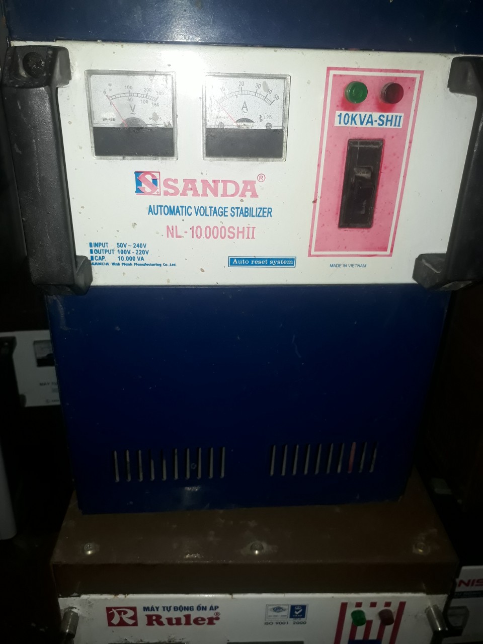 ỔN ÁP SANDA 10KW DẢI 50-250V