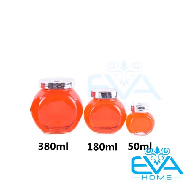 [HCM]Hũ Thủy Tinh 50ml Đáy Nghiêng