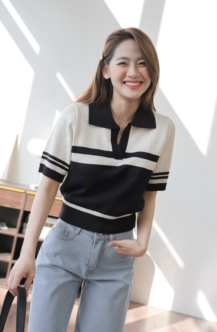GOLA - Áo MEADOW - Áo polo crop top