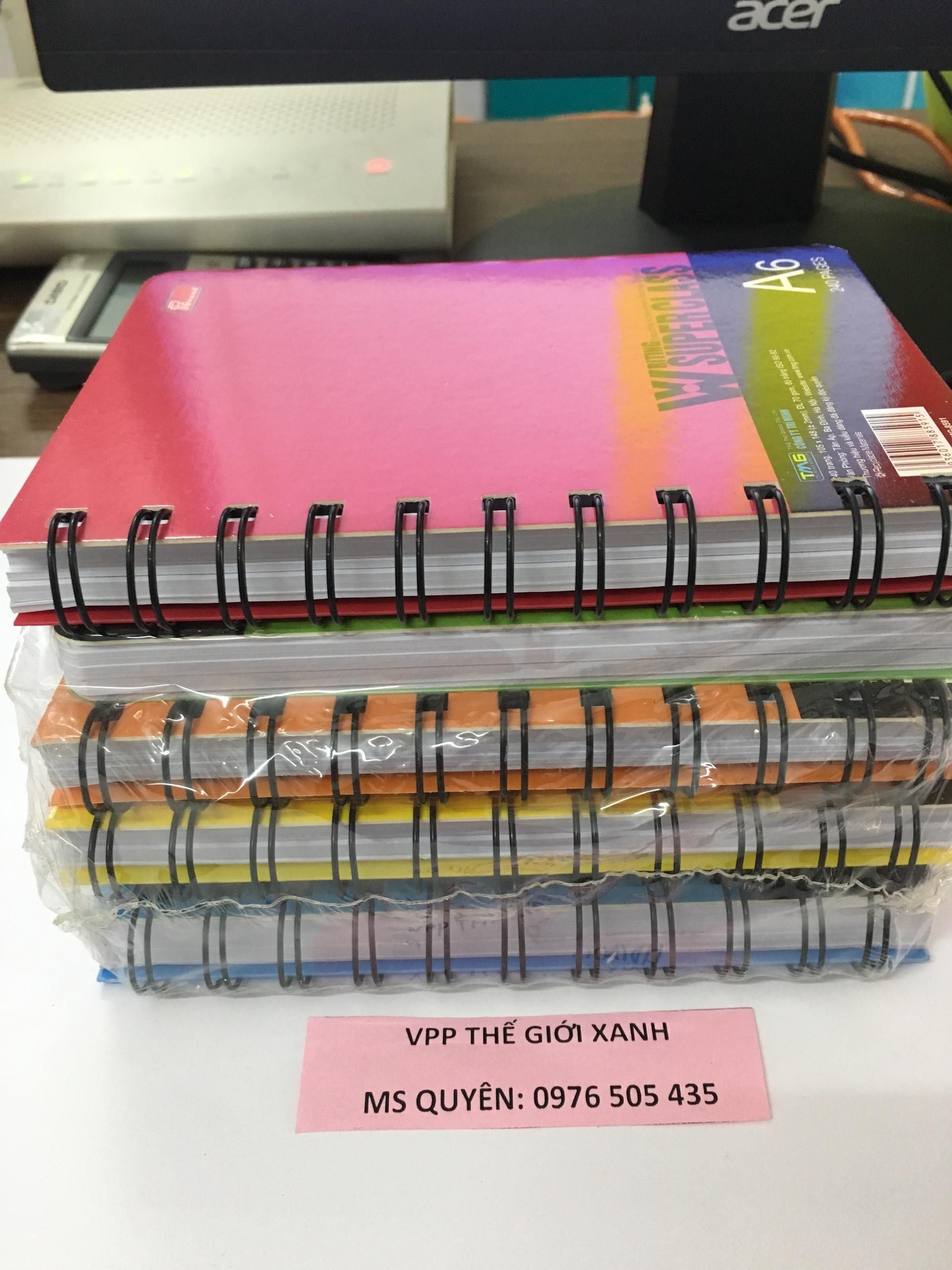 SỔ LÒ XO GRAND A6 240 TRANG (8591)