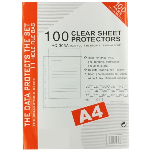 [HCM]Bìa lỗ A4 (Nylon)