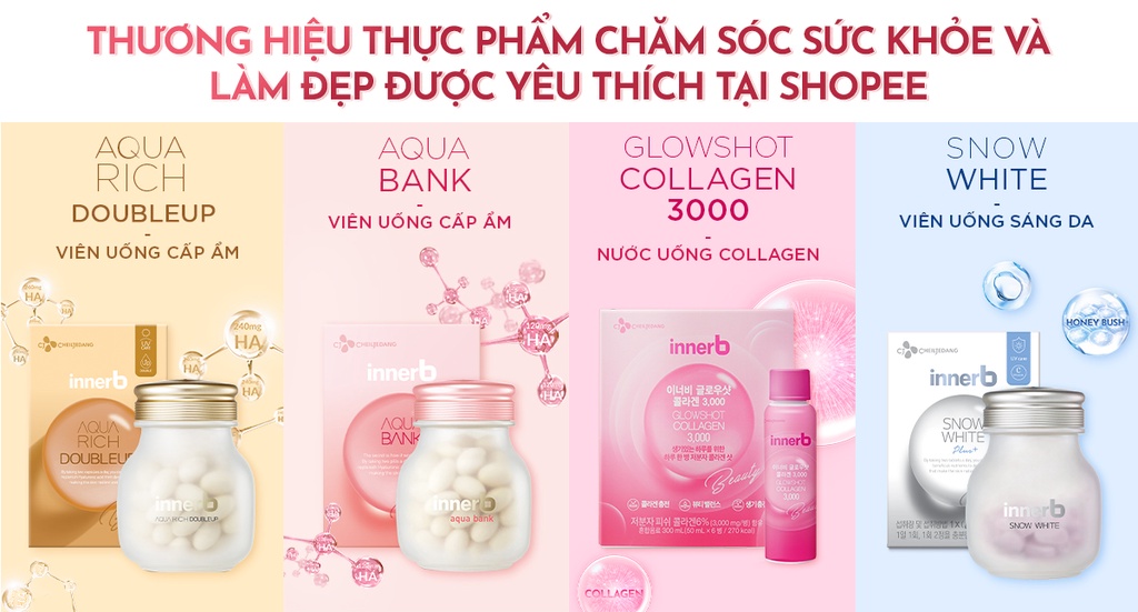 Set 3 cột tóc innerB