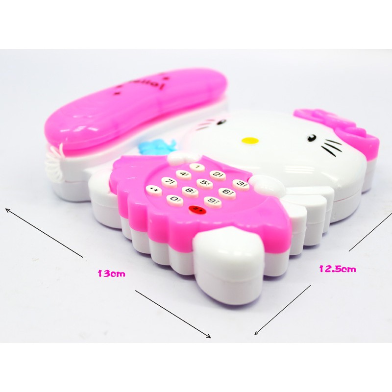Đồ chơi điện thoại bàn mèo Kitty