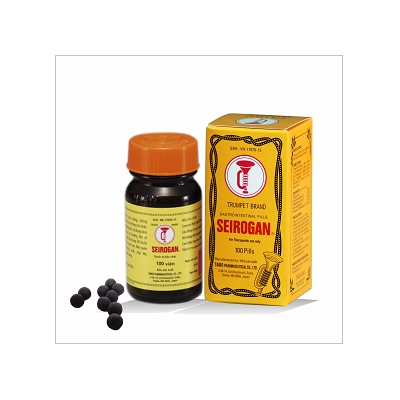 Viên uống giảm đau bụng cầm tiêu chảy Seirogan Nhật Bản loa kèn 100 viên và 200 viên tại HÀNG NHẬT THỦ ĐỨC