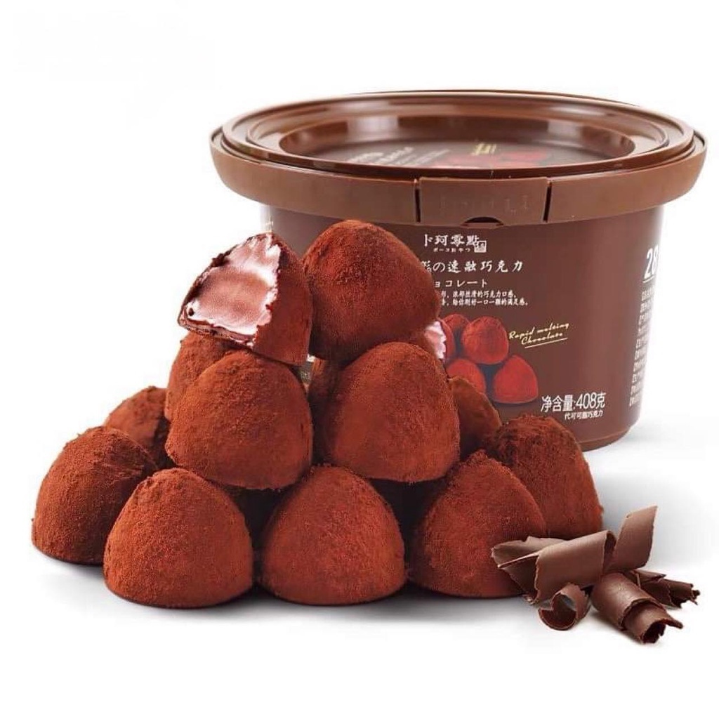HANG NAMA SOCOLA - socola tươi hộp 408gr