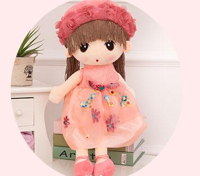 Búp bê cho bé yêu kích thước 45cm - màu vàng