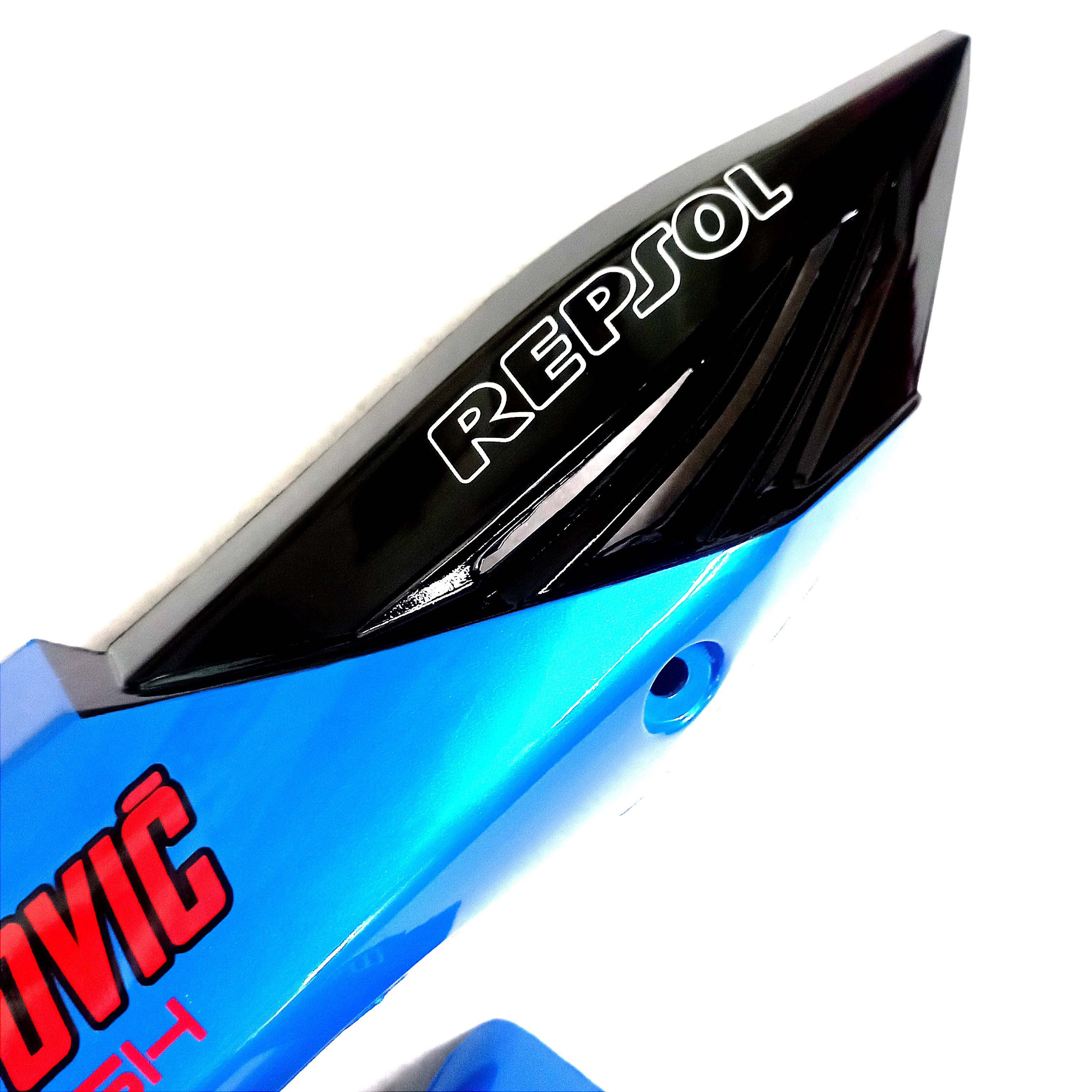 BỘ ỐP PÔ WINNER V1 XANH NGỌC ĐEN ( chụp pô + thân pô )