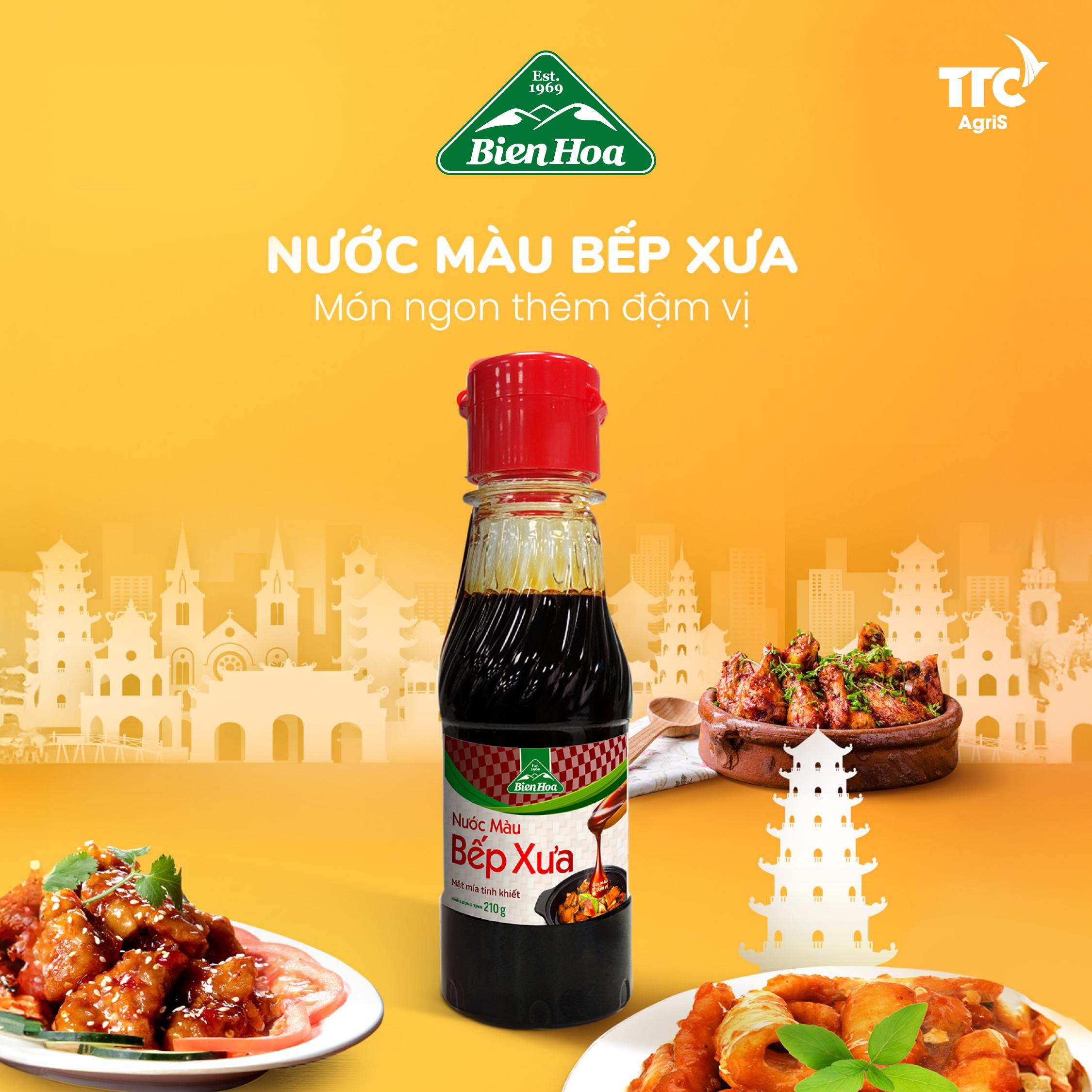 Nước Màu Bếp Xưa 210g/Chai