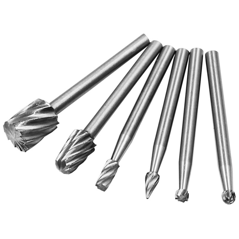 Bộ 6 mũi mài khắc gỗ lũa cốt 3mm