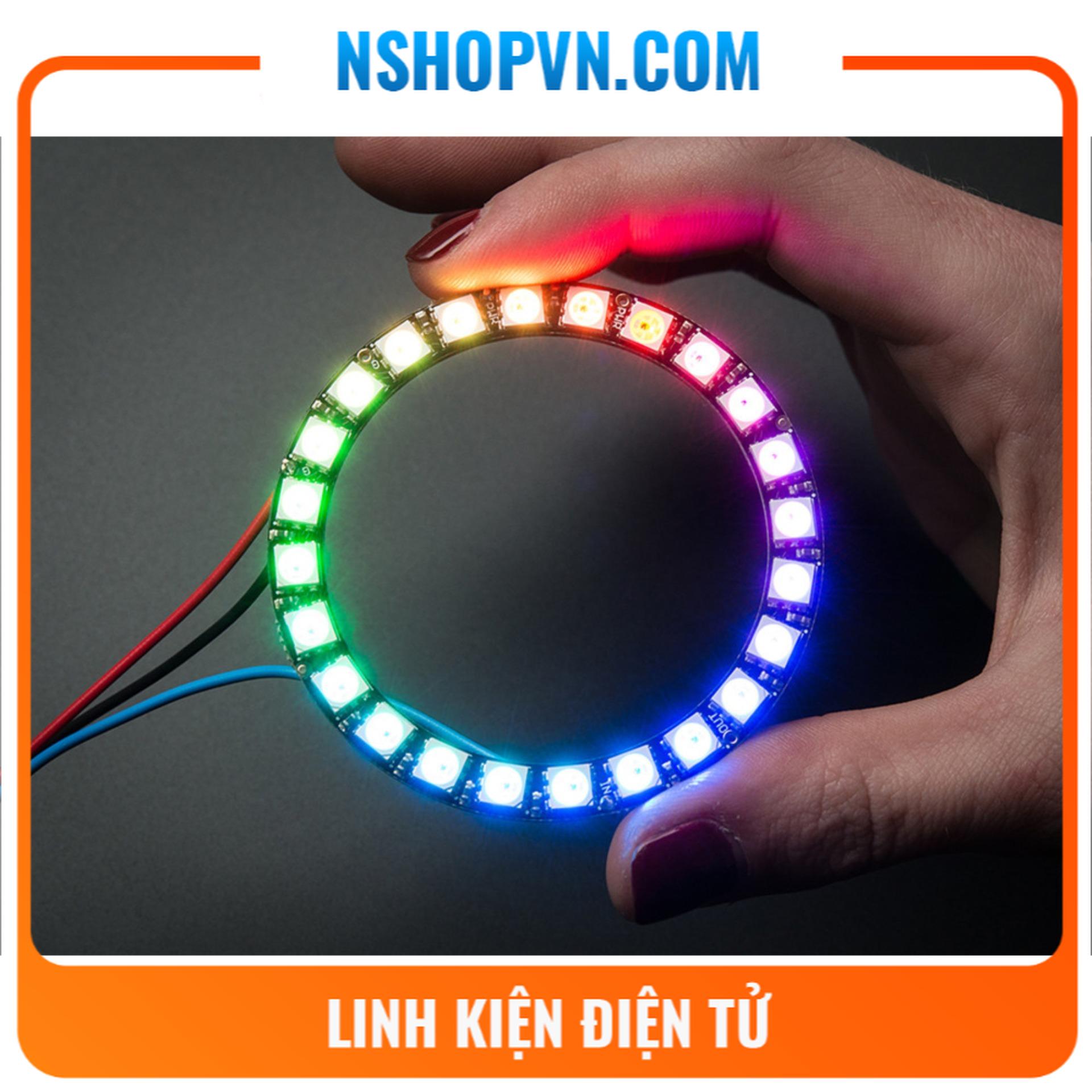 Mạch Hiển Thị NeoPixel Ring 24 RGB LED WS2812