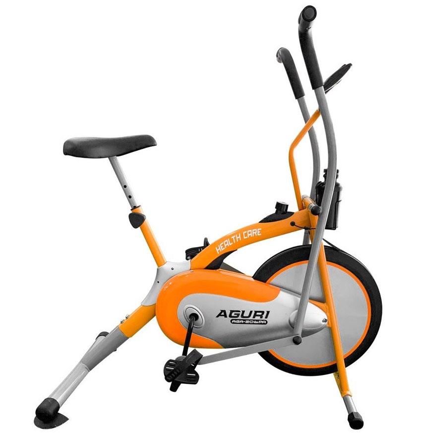 >> SO SÁNH GIÁ MÁY TẬP BỤNG ĐẠP XE | Shopee Lazada Sendo Tiki 64 Xe đạp tập thể dục tại nhà AGURI AGA 206 chãng hãng, quà tặng hấp dẫn để chọn như Lắc eo, Con lăn tập bụng, Dây ngũ sắc