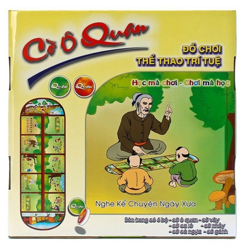 [HCM]Bộ Cờ Trò Chơi Dân Gian 6 Trong 1