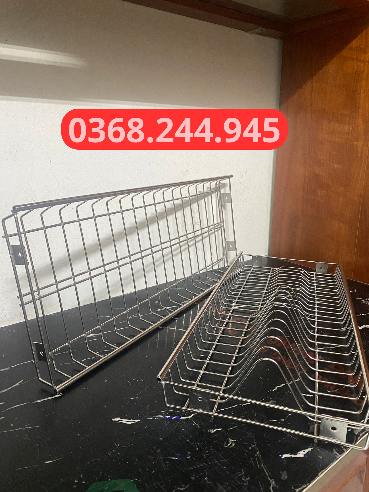 Giá úp bát đĩa lắp tủ bếp inox bền đẹp giá tốt