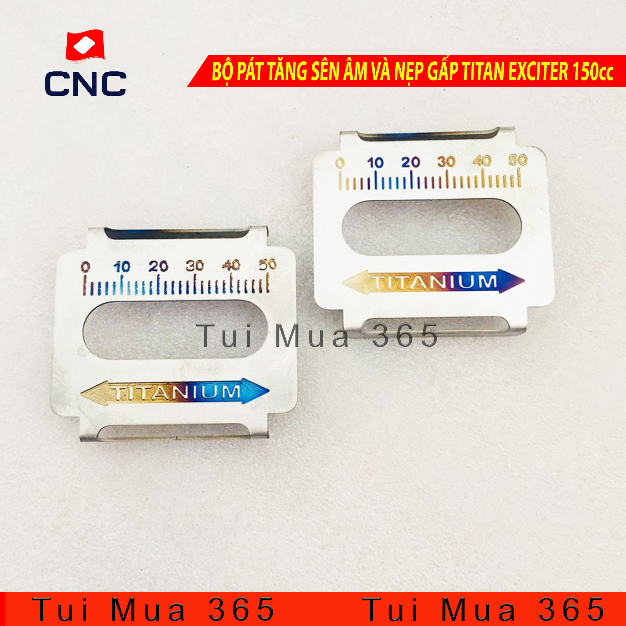 [HCM]Bô PÁT Tăng Sên Âm và Nẹp Gấp TITAN Exciter 150cc