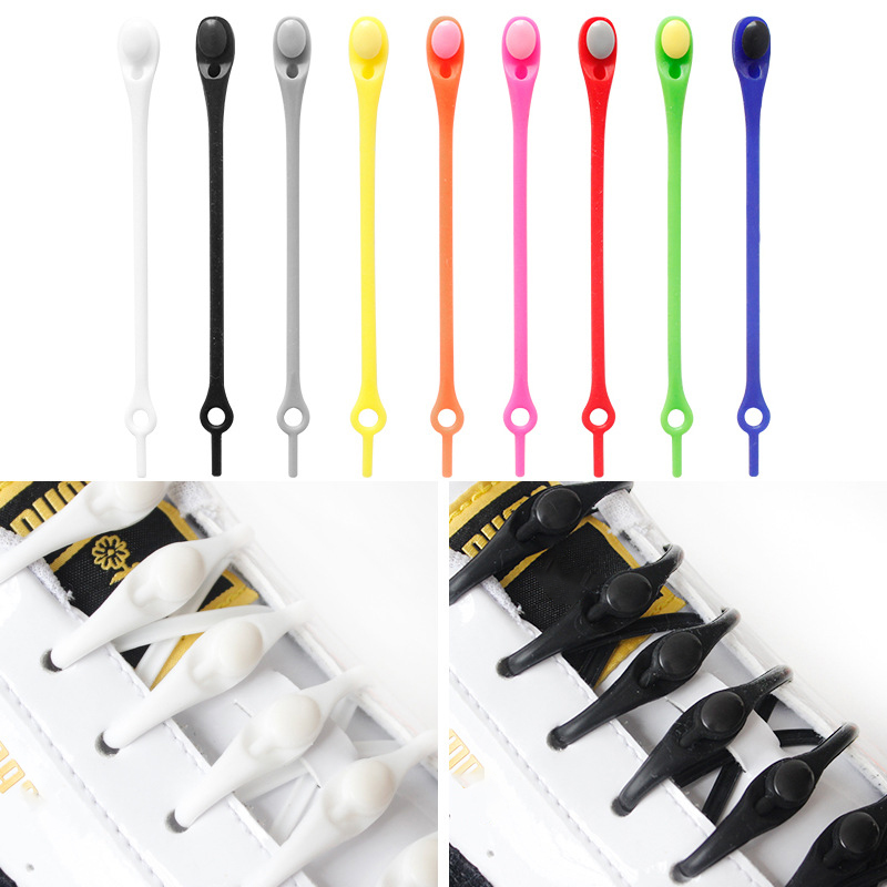 Dây giày Gado Store dây giày thể thao nam cao su Hilaces Silicon 100% bộ 14 dây