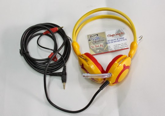 Tai nghe Sanny V2K âm cực nét, giá cực tốt, dùng trong giải trí, nghe nhạc, học tập