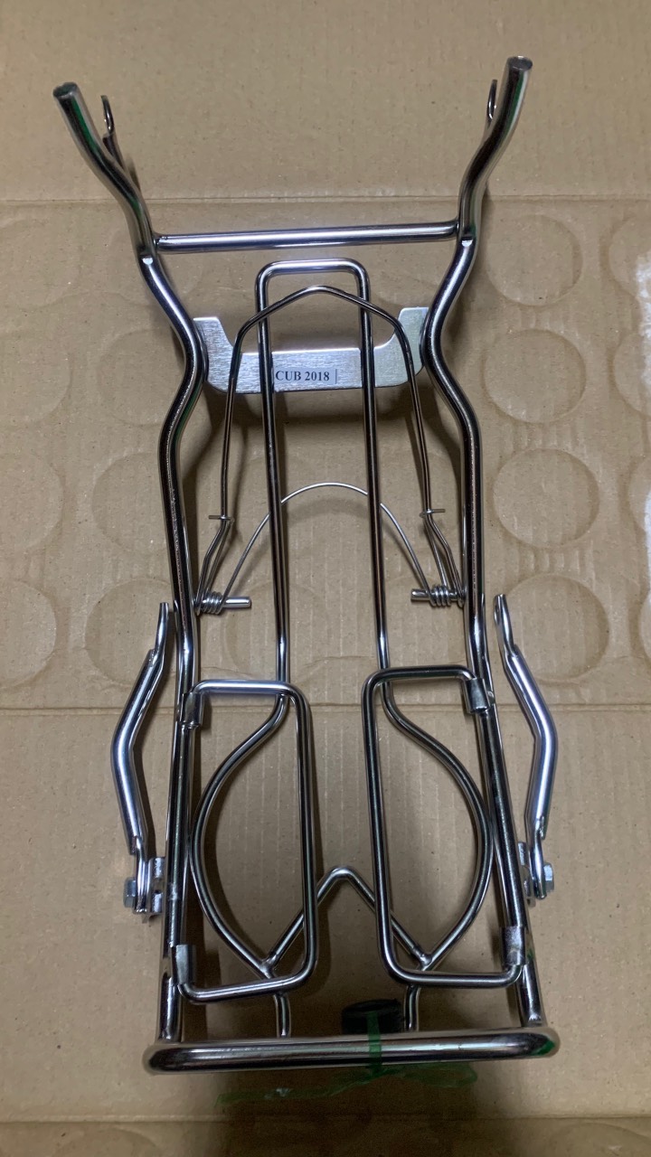 Ba ga giữa cub 125 ( đời 2018) inox 10 ly