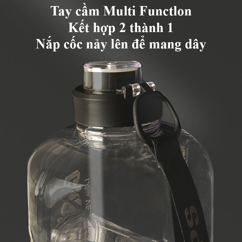 BÌNH ĐỰNG NƯỚC - Bình nước thể thao Shaker, dung tích 1-2,2 lít