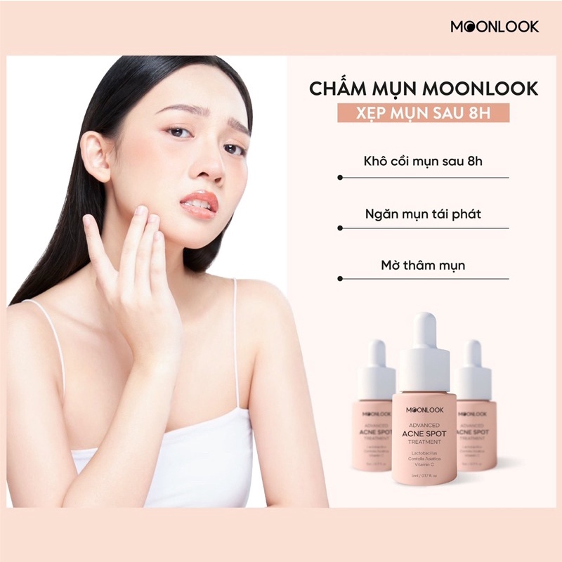 Serum chấm mụn Moonlook chính hãng