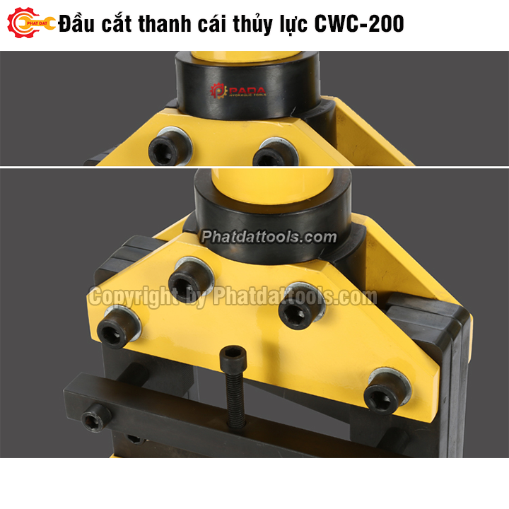 Máy cắt thanh đồng thủy lực CWC200
