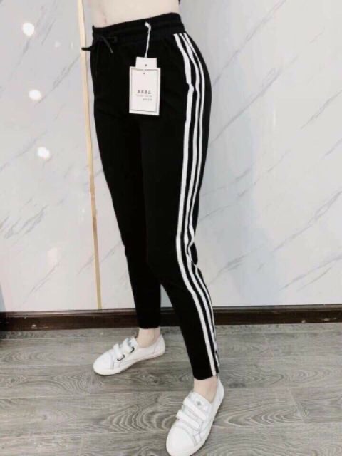 quần baggy 3 sọc chất umi