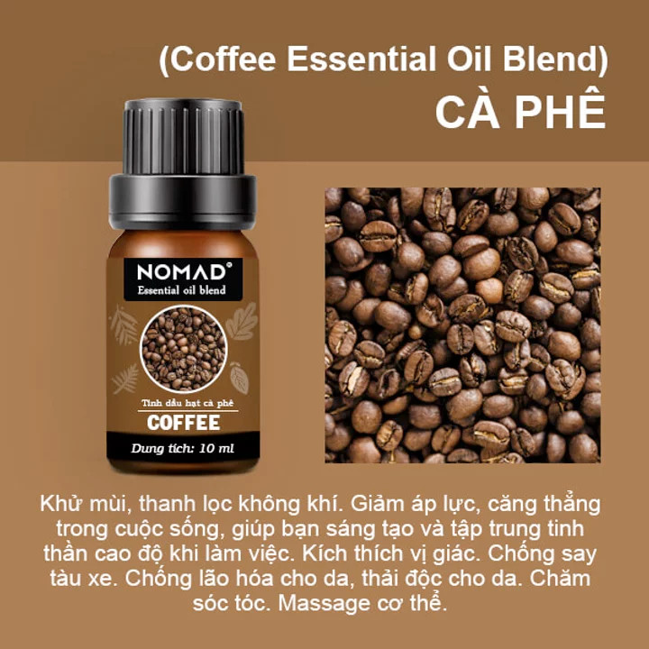Tinh Dầu Cà Phê Nomad Coffee Essential Oil Blend