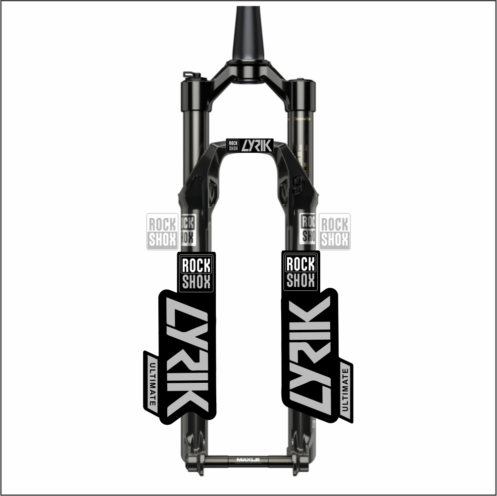 Tem decal dán phuộc xe đạp Rockshox LYRIK ULTIMATE 2021