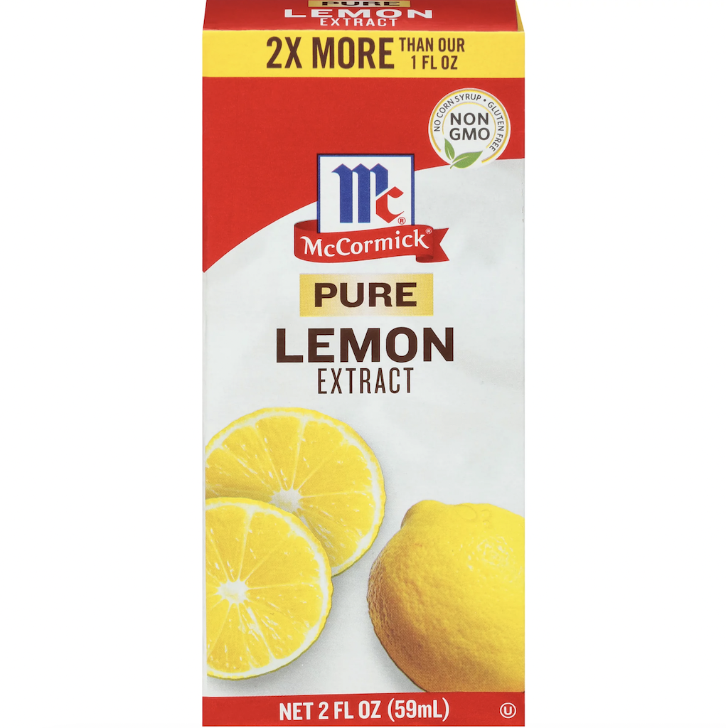 Tinh chất chanh tự nhiên non-gmo mccormick pure lemon extract, không phẩm màu - hương liệu, 59ml