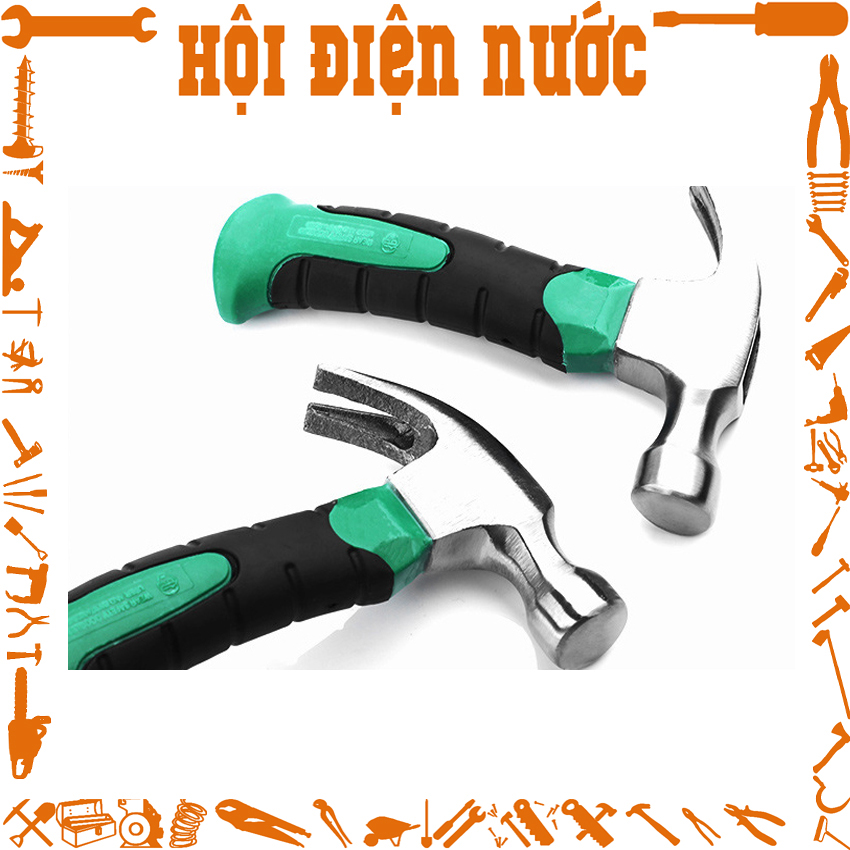 Búa lùn, búa mini cầm tay siêu bền, nhỏ gọn tiện dụng Tuosen, Búa gia dụng đa năng 0,25kg, búa thép carbon