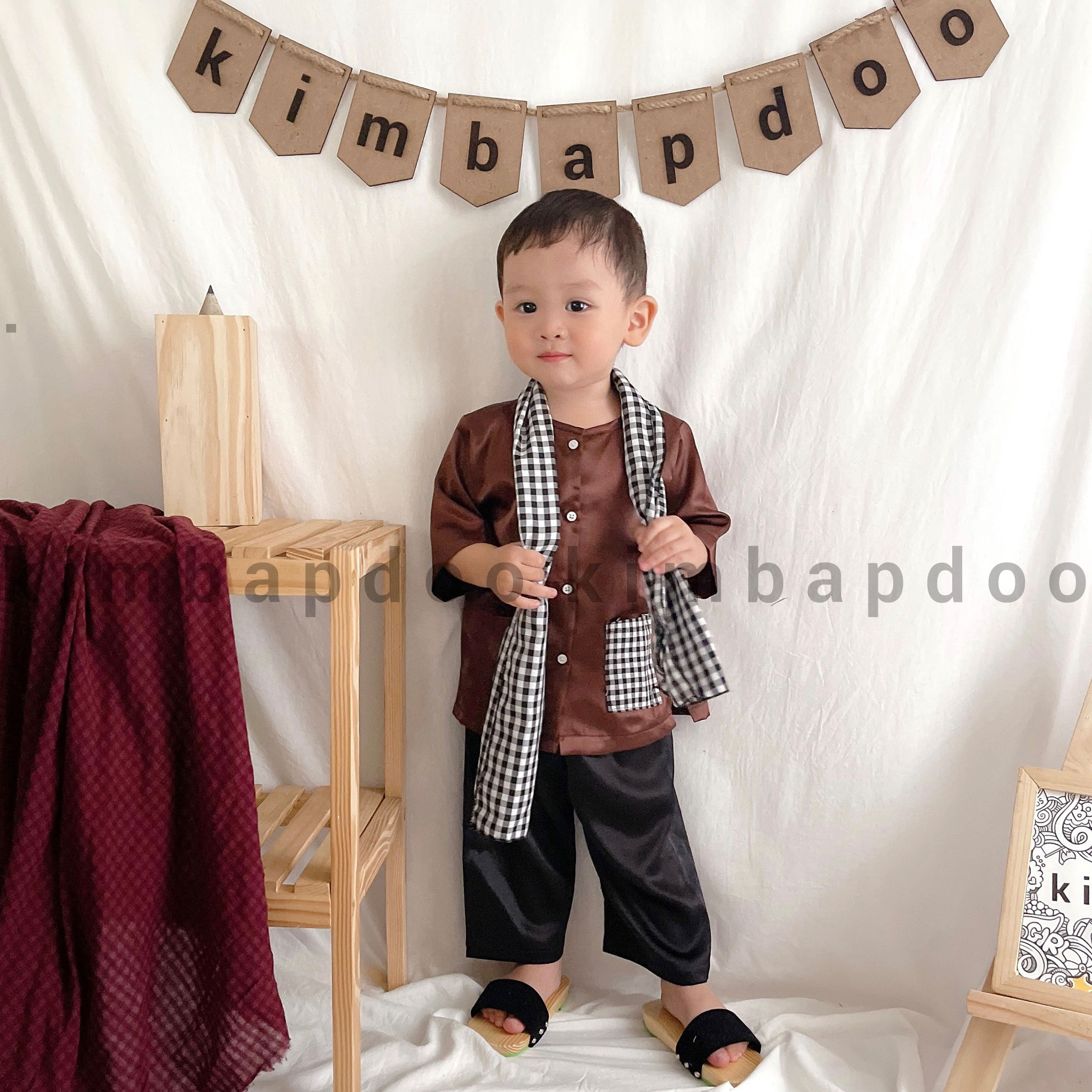 (7-16kg) Bà ba cho bé - Bà ba cute bé trai bé gái chất lụa mềm mát