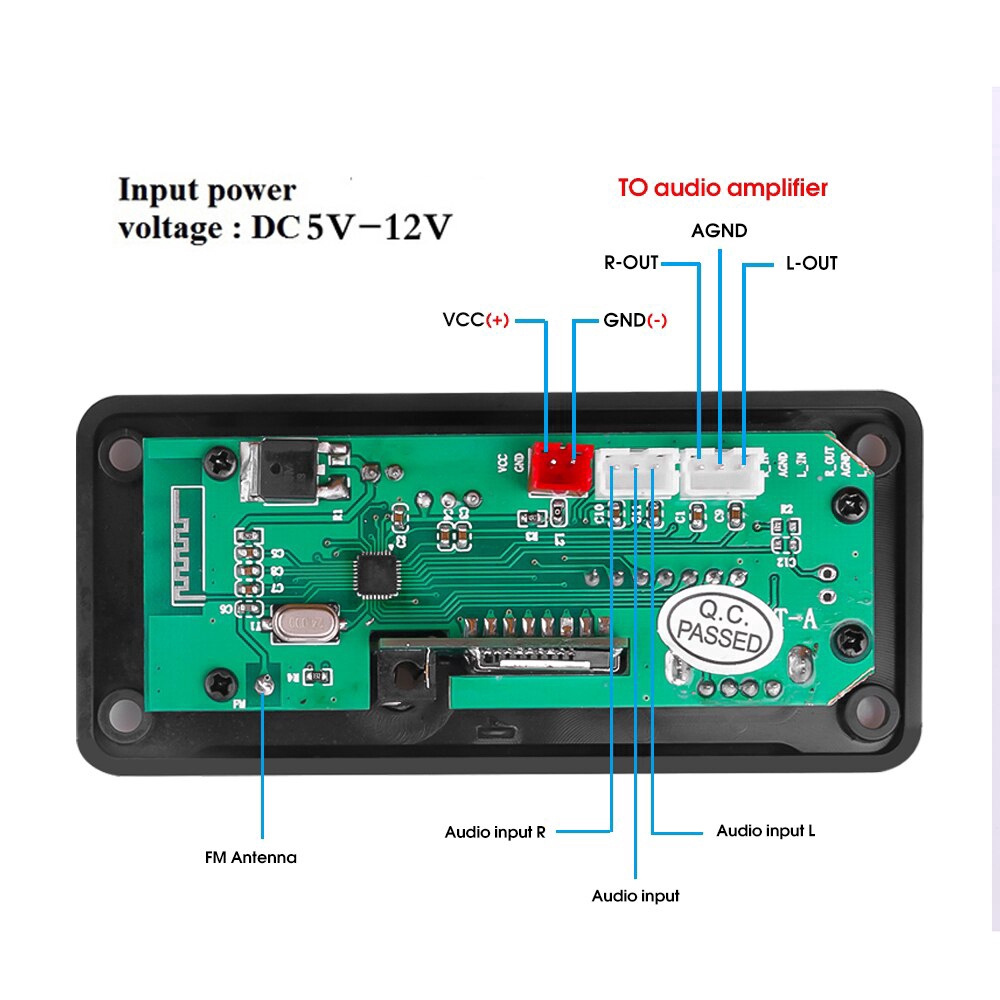 Mạch giải mã Bluetooth 5.0  JQ-D022BT