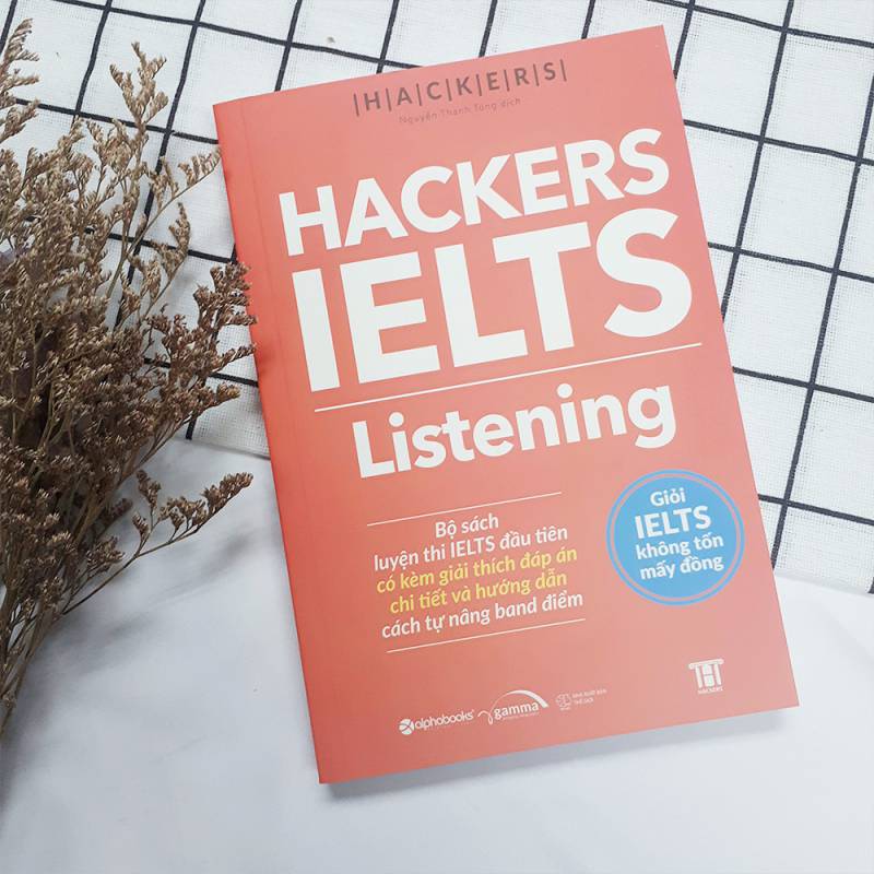 Combo 4 cuốn Hackers IELTS (mới)