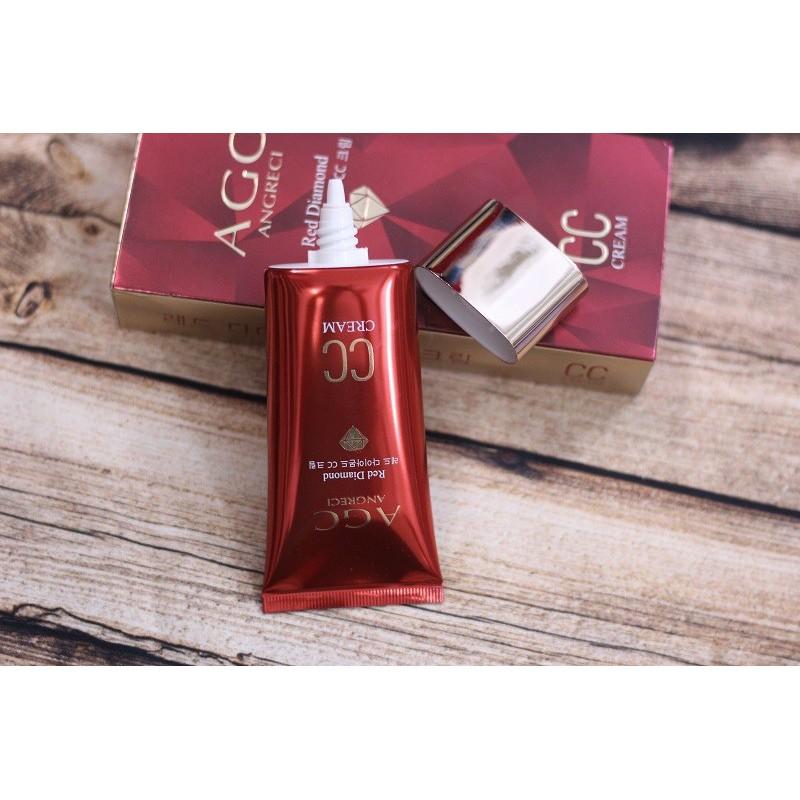 [HCM]Kem nền AGC Red Diamond CC Cream che khuyết điểm Hàn Quốc